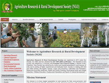 Tablet Screenshot of agricultureworld.org.in